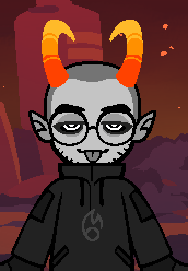 Character sprite. Made with Fantroll creator by Xamag.